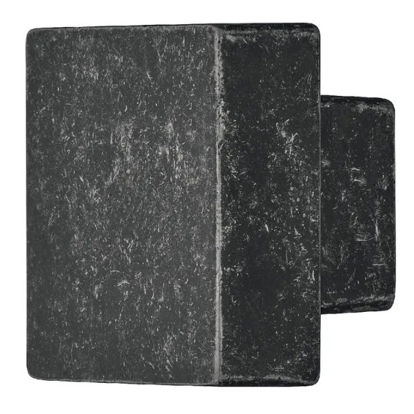 Rankenėlė vieno taško 30x30mm, H22mm, sendinto sidabro spalva