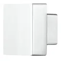 Rankenėlė vieno taško 30x30mm, H22mm, chromas