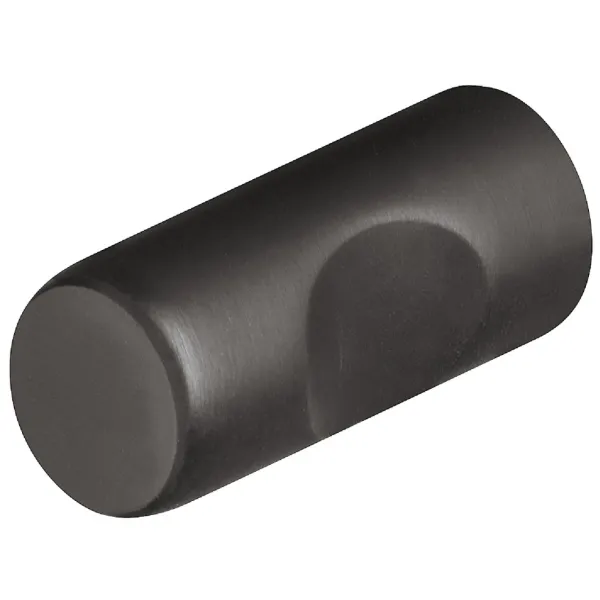 Rankenėlė 20210, vieno taško, Ø12mm, H25mm, matinė juoda spalva