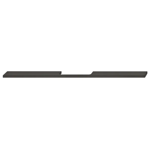 Furniture handle, Finger pull handle, aluminium 