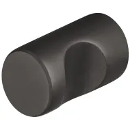Rankenėlė 20210, vieno taško, Ø20mm, H30mm, matinė juoda spalva