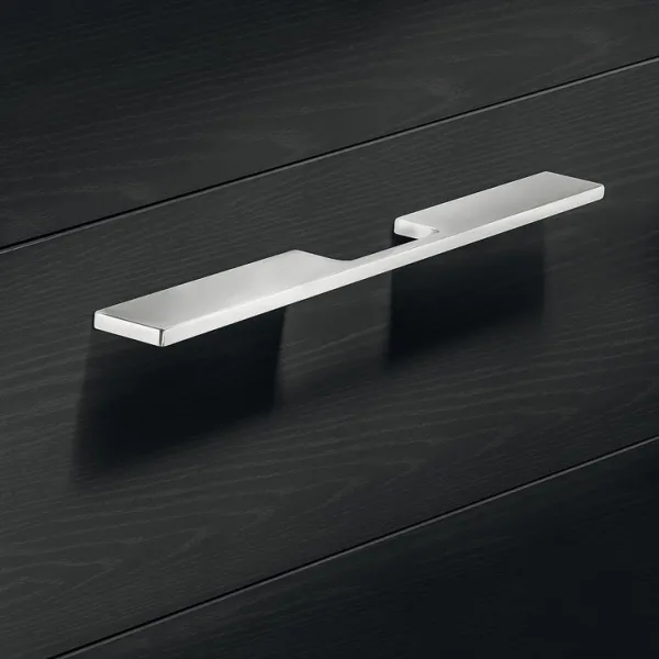 Furniture handle, Finger pull handle, aluminium 