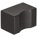 Rankenėlė 20210, vieno taško, 25x25mm, H30mm, matinė juoda spalva
