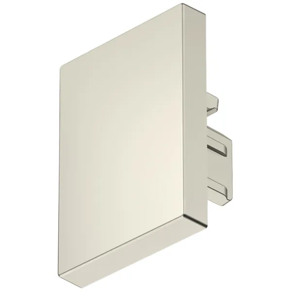 Dangteliai LED profiliui 2103 nerūdijančio plieno spalva