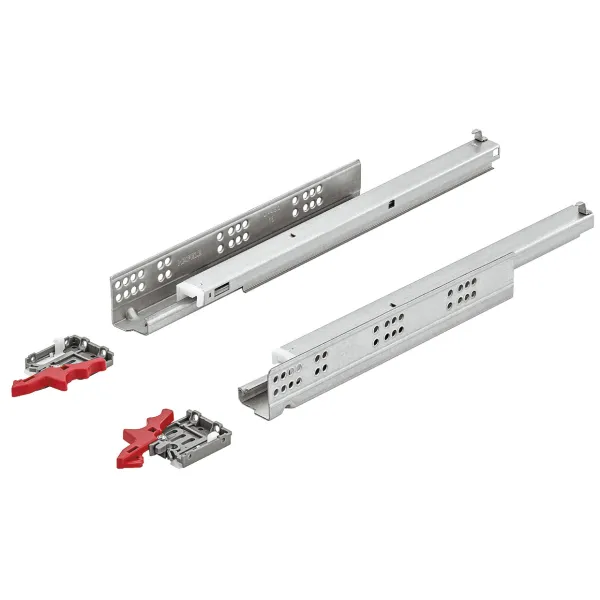 Concealed runner, Häfele Matrix Runner UM A30, full extension, load bearing capacity up to 30kg