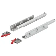 Concealed runner, Häfele Matrix Runner UM A30, full extension, load bearing capacity up to 30kg