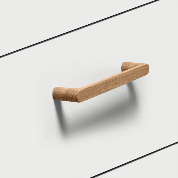 Rankenėlė medinė 91673 CC128mm, L144mm, ąžuolas