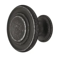 Rankenėlė vieno taško Ø34mm, H25mm, sendinta juoda