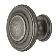 Rankenėlė vieno taško Ø34mm, H25mm, sendinto alavo spalva