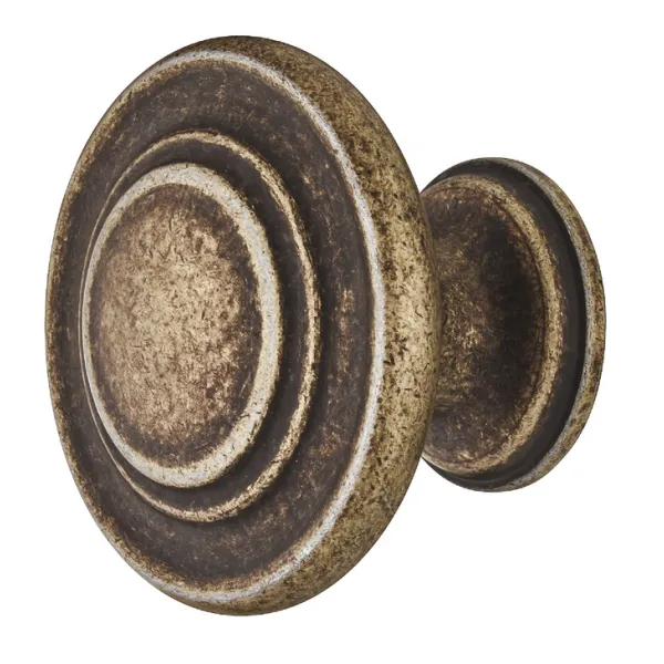 Rankenėlė vieno taško Ø34mm, H25mm, sendintos bronzos spalva