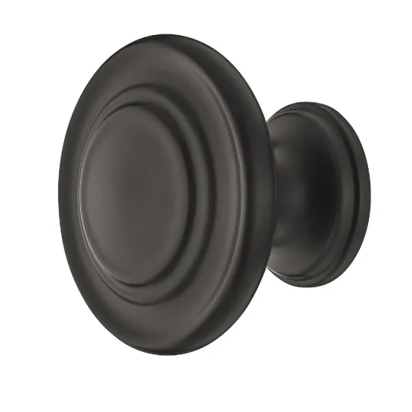 Rankenėlė vieno taško Ø34mm, H25mm, matinės juodos spalva