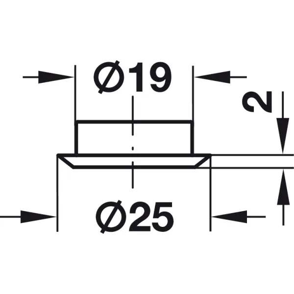 Cylinder rosett, For plate cylinder cores