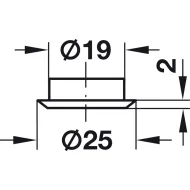 Cylinder rosett, For plate cylinder cores