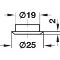 Cylinder rosett, For plate cylinder cores