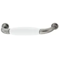 Furniture handle, Bow handle, porcelain