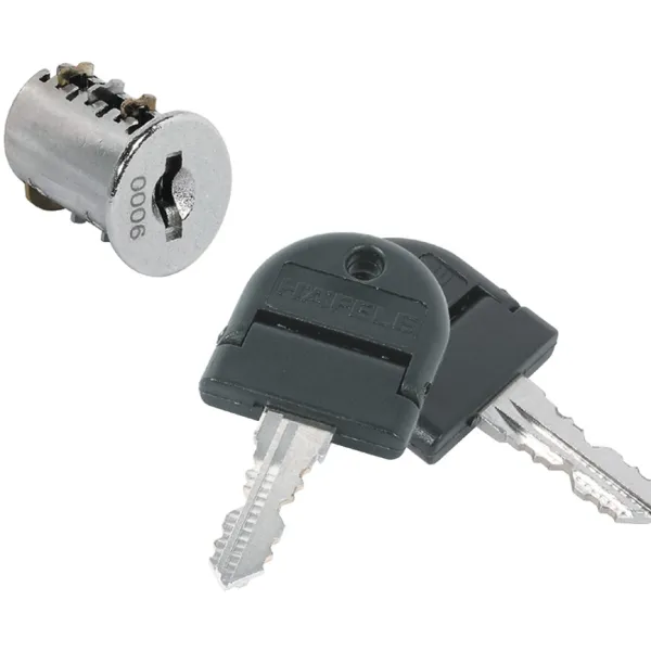 Universal Cylinder core, Häfele Symo, individual locking, keyed to differ, sorted