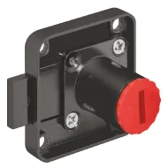 Deadbolt rim lock, Häfele Symo, backset 25mm, bolt travel 8mm