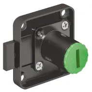 Korpusas spynelei SYMO cilindrinis L22mm, dešinė, juoda