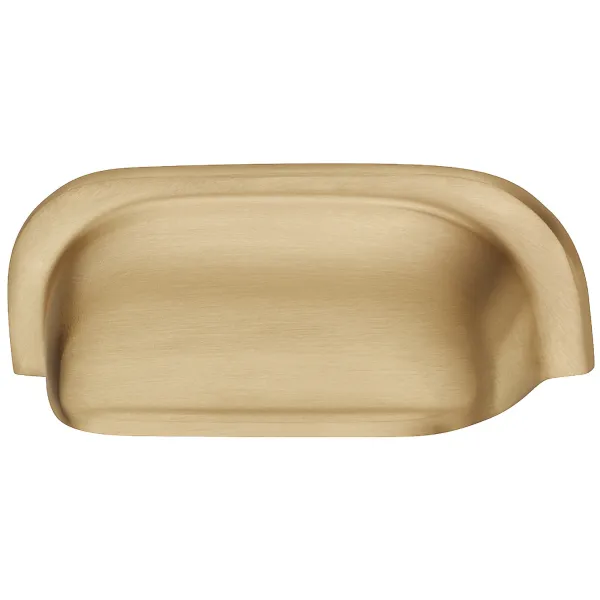 Rankenėlė CC64mm, 78x35mm, šlifuoto žalvario spalva
