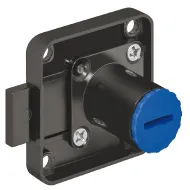 Deadbolt rim lock, Häfele Symo, backset 25mm, bolt travel 8mm