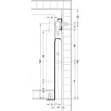 Stalčių šonai METALBOX L350mm, H150m balta RAL9010
