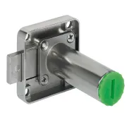 Deadbolt rim lock, Häfele Symo, with extended cylinder housing, backset 25mm