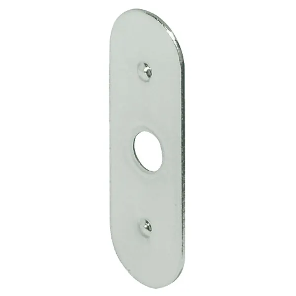 Magnetic catch counterpiece, pull 2kg, for screw fixing, square