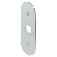 Magnetic catch counterpiece, pull 2kg, for screw fixing, square