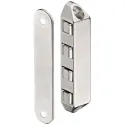 Magnetic catch, pull 8kg, for screw fixing, square