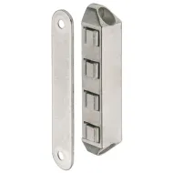 Magnetic catch, pull 8kg, for screw fixing, square