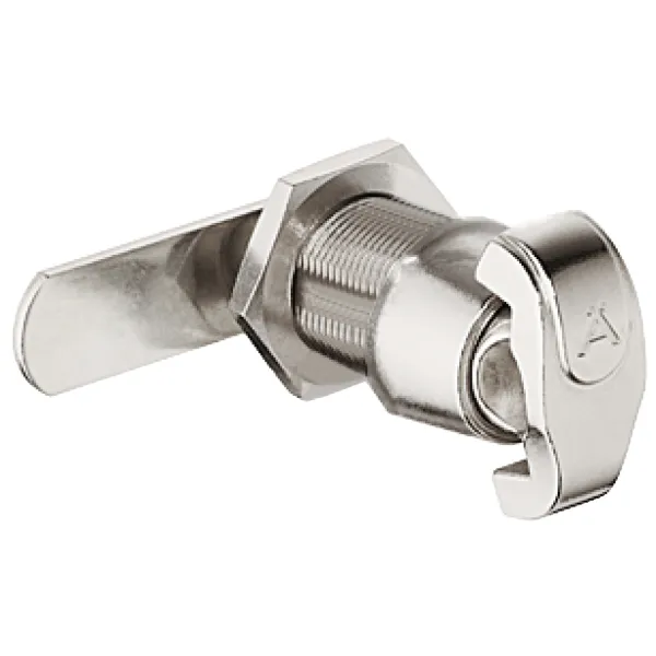 Cam lock, lockable with padlock