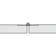 Flap hinge, Opening angle 270°