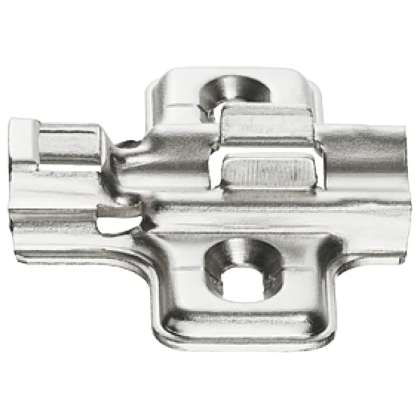 Cruciform mounting plate, Häfele Metalla SM Combi