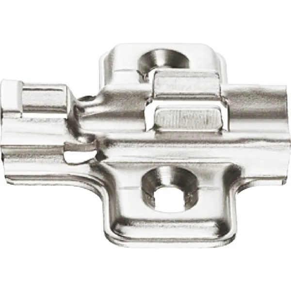 Cruciform mounting plate, Häfele Metalla SM Combi