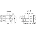 Lankstas šarnyrinis 32x0,7mm, L3500mm, nerūdijantis plienas plienas