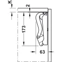 Mechanizmas FREE SPACE 1.8 C pto antracitas