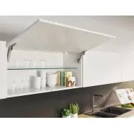 Stay flap fitting, Häfele Free space 1.8 push, without handle