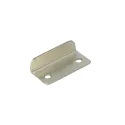 L-Shaped striking plate, for lock 850, nickel plated