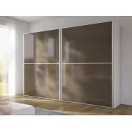 Sliding door fitting, Slido Flat 60 FB, flush, set
