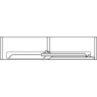 Sliding door fitting, Häfele Slido F-Flush52 20A