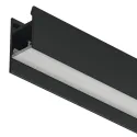 Profilis LED išorinis 2104 aliuminis L3000mm, juodas