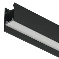 Profilis LED išorinis 2104 aliuminis L3000mm, juodas