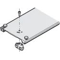 Jungiantysis profilis P110mm, L900mm, 2 durų segmentams HAWA CONCEPTA