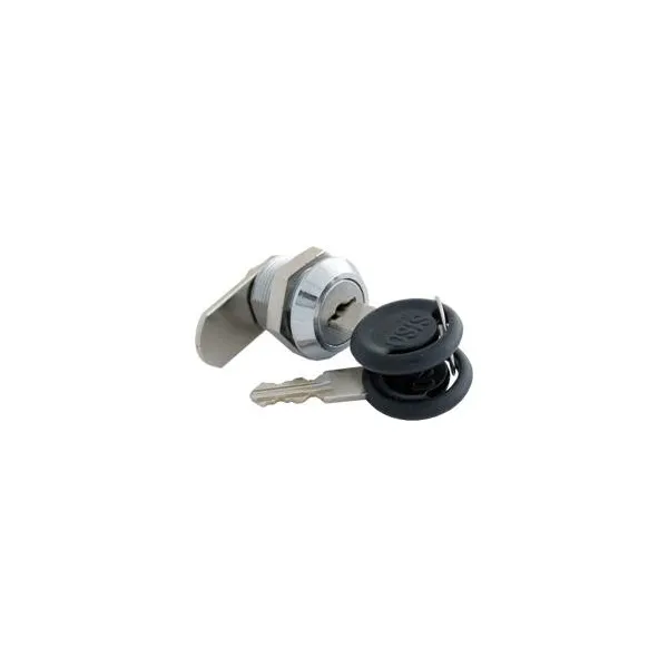Cam lock 1916, 90°, straight cam, keys alike, chrome plated