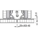 Pivot sliding door fitting, Hawa Concepta III 25 Pull
