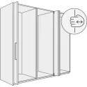 SDS HAWA CONCEPTA 3 Pull 35 medinėms 1 durims R H1900-2700mm,
