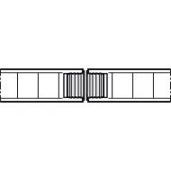SDS HAWA FOLDING CONCEPTA 25kg H1250-1850mm, medinėms dviguboms sulankstomoms durims