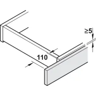 Wooden folding sliding doors, HAWA Folding Concepta 25, set, hinges with soft closing mechanism