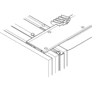 SDS HAWA FOLDING CONCEPTA 25kg H1851-2600mm, medinėms dviguboms sulankstomoms durims