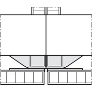 SDS HAWA FOLDING CONCEPTA 25kg H1851-2600mm, medinėms dviguboms sulankstomoms durims